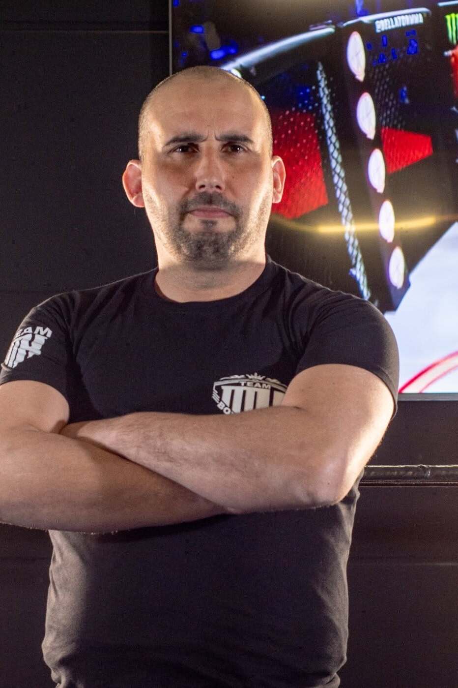 Karim Labiad, coach de boxe