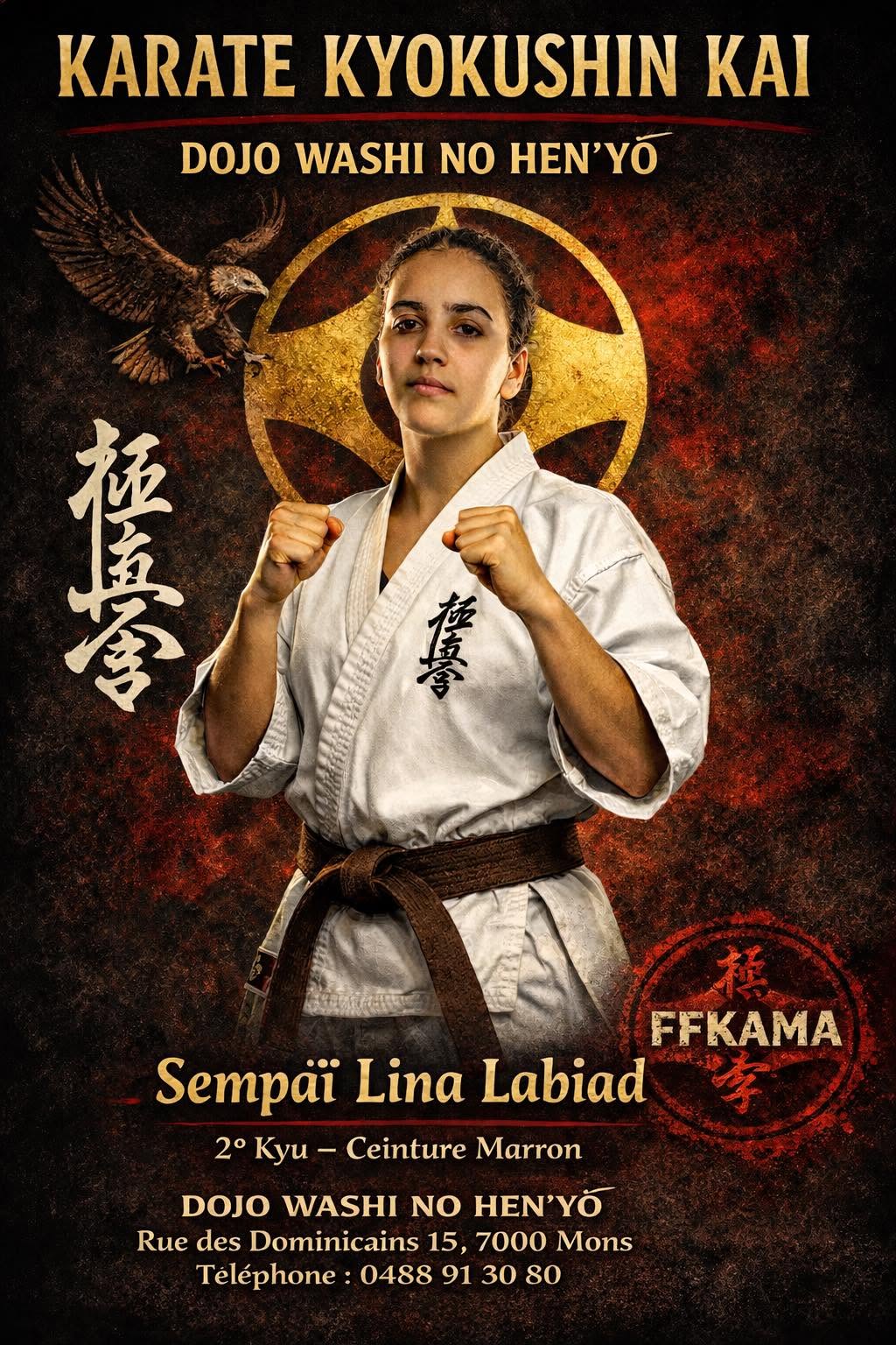 Sempaï Lina Labiad — Dojo Washi no Hen'yō