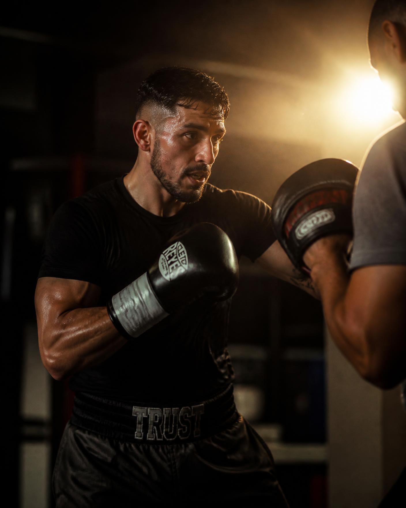 Séance de boxe à L&K Academy